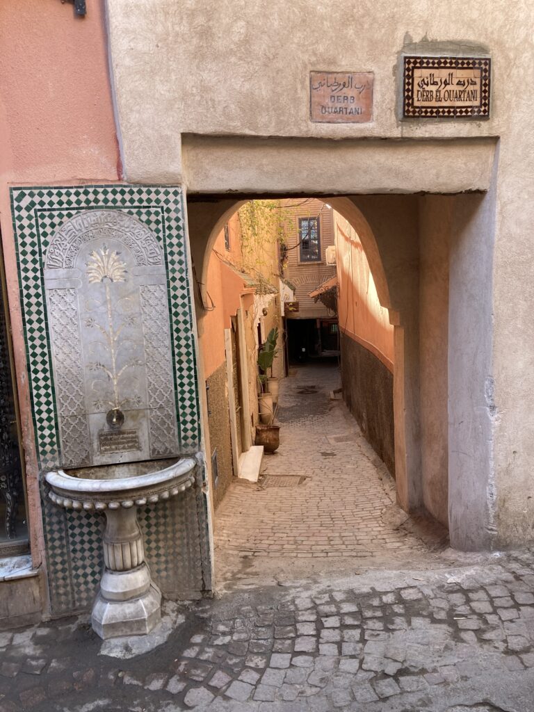 A view of Derb El Ouartani on Rue Sidi El Yamani