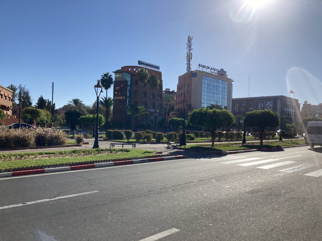 A view of Boulevard Mohammed VI.