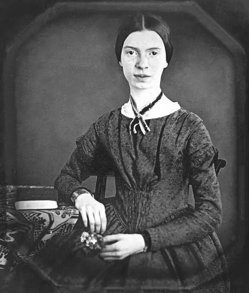 Emily DIckinson. Circa 1848