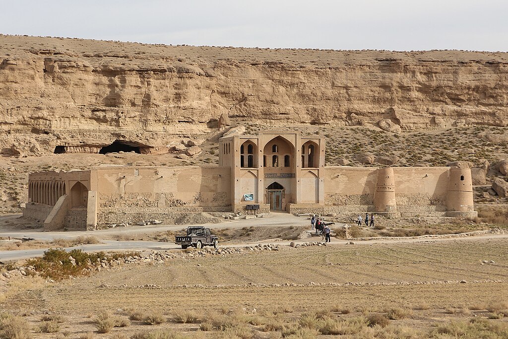 Izadkhvast Caravanserai, Iran کاروانسرای ایزدخواست. A caravanserai was a type of inn along the Silk Road for caravan travelers and merchants.