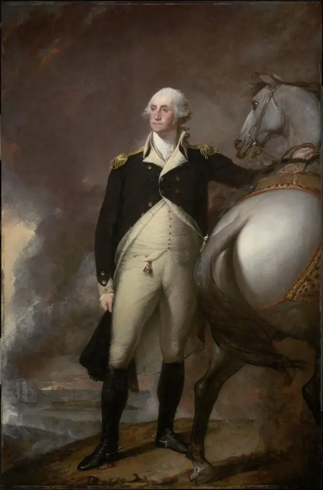 Washington at Dorchester Heights Gilbert Stuart (American, 1755–1828) 1806