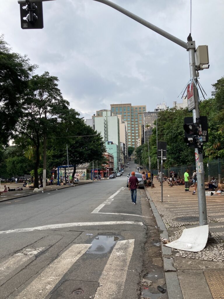 A view of the Centro neighborhood in São Paulo