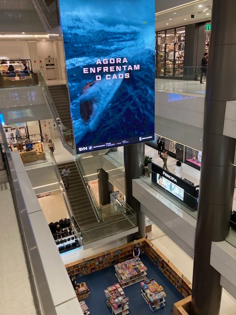 A view of the Shopping Cidade São Paulo mall