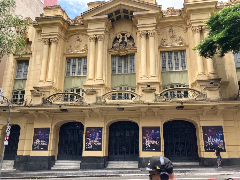 A view of Teatro Renault in São Paulo