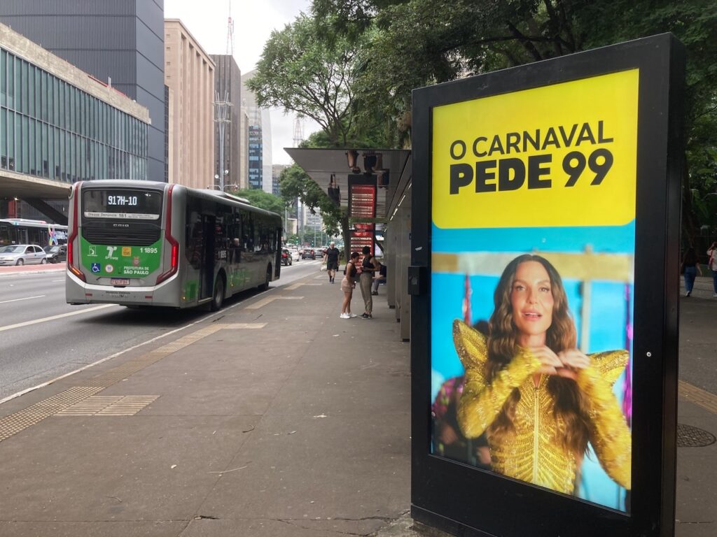 A view of Avenida Paulista in São Paulo