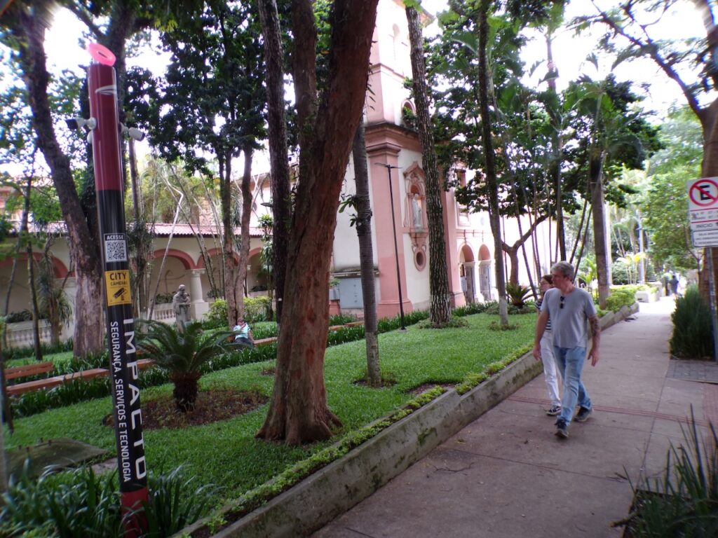 A view of the Pontifical Catholic University of São Paulo, Brazil