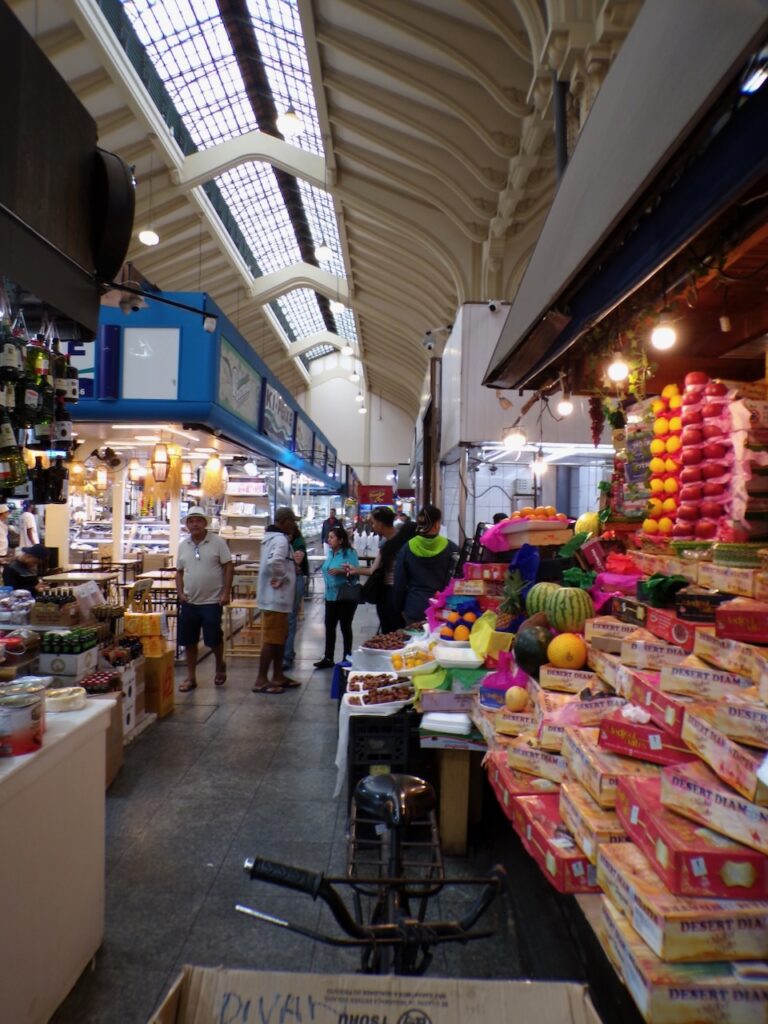 A view inside the Mercado Municipal de São Paulo, Brazil. (Municipal Market of São Paulo)