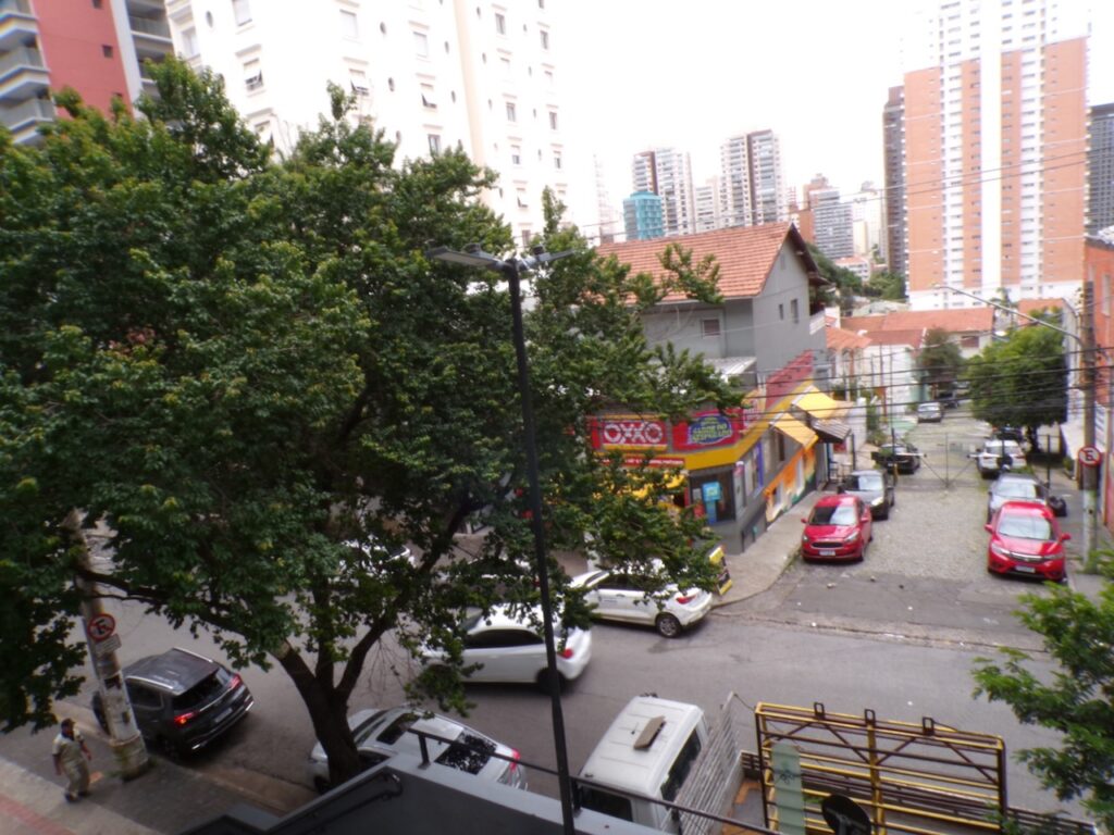 A view from a balcony at the Pontifical Catholic University of São Paulo, Brazil