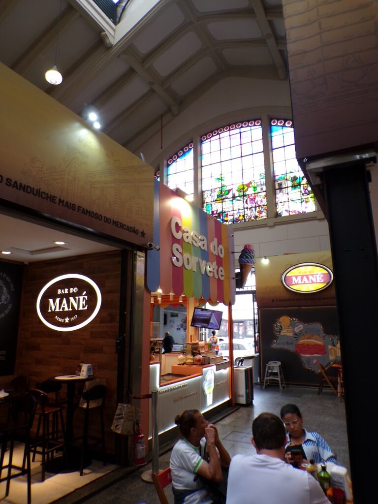 A view inside the Mercado Municipal de São Paulo, Brazil. (Municipal Market of São Paulo)