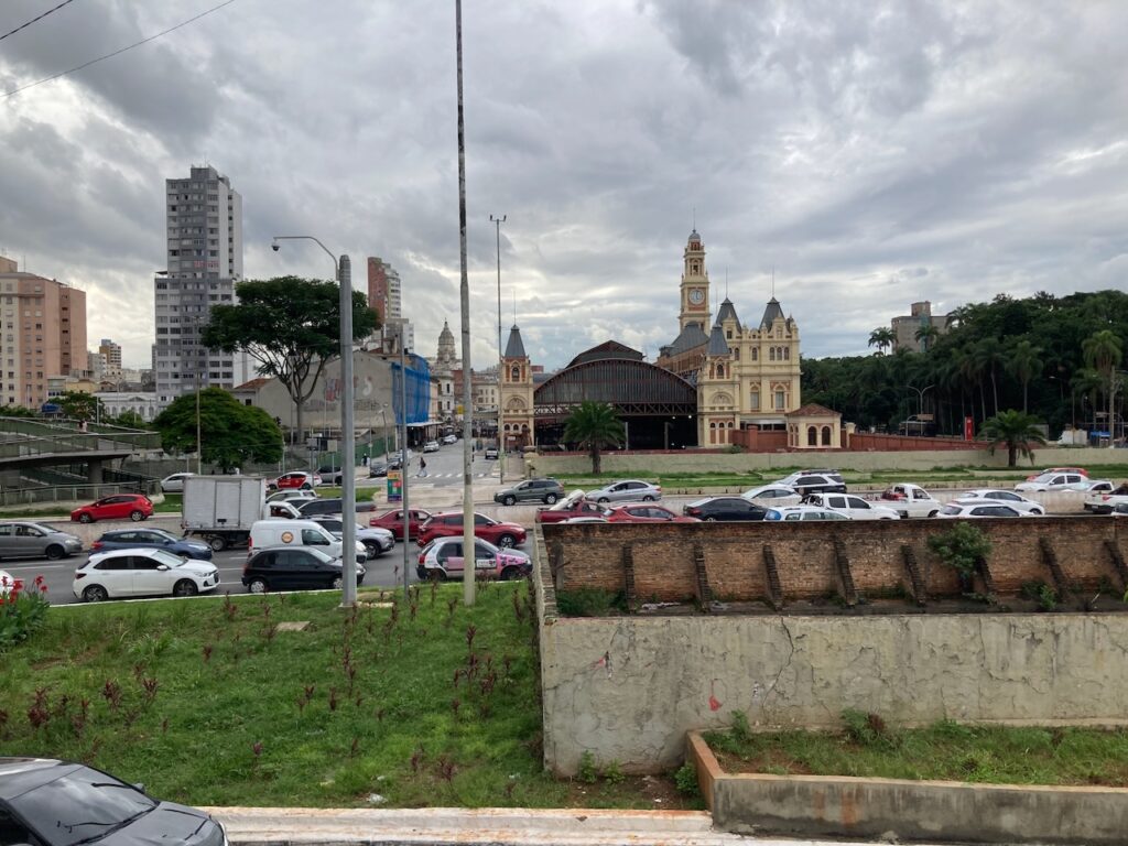 A view of the Centro neighborhood in São Paulo, Brazil