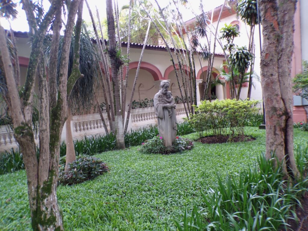 A view of the Pontifical Catholic University of São Paulo, Brazil