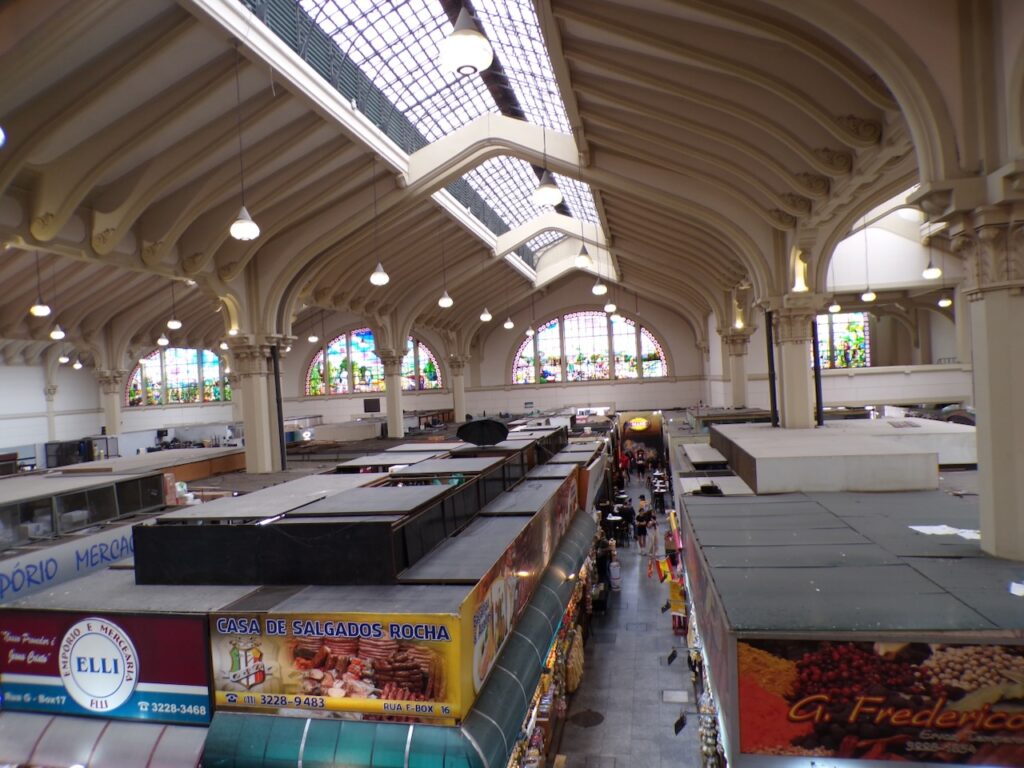 A view inside the Mercado Municipal de São Paulo, Brazil. (Municipal Market of São Paulo)