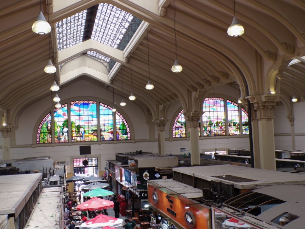 A view inside Mercado Municipal de São Paulo (Municipal Market of São Paulo)