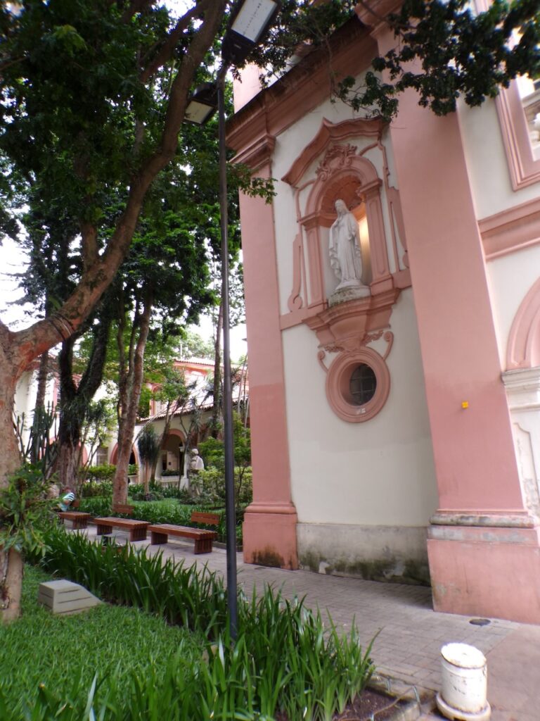 A view of the Pontifical Catholic University of São Paulo, Brazil
