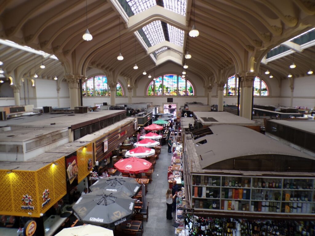A view inside the Mercado Municipal de São Paulo, Brazil. (Municipal Market of São Paulo)
