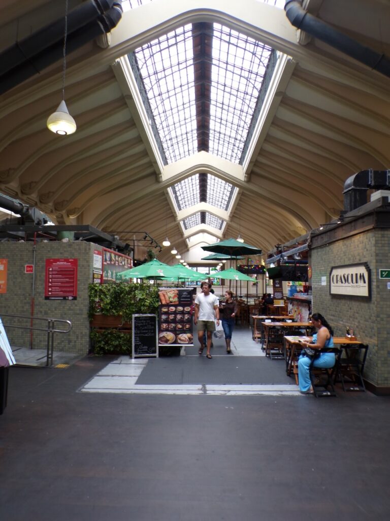 A view inside the Mercado Municipal de São Paulo, Brazil. (Municipal Market of São Paulo)