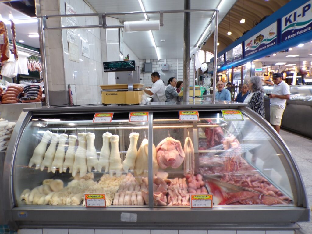 A view inside the Mercado Municipal de São Paulo, Brazil. (Municipal Market of São Paulo)