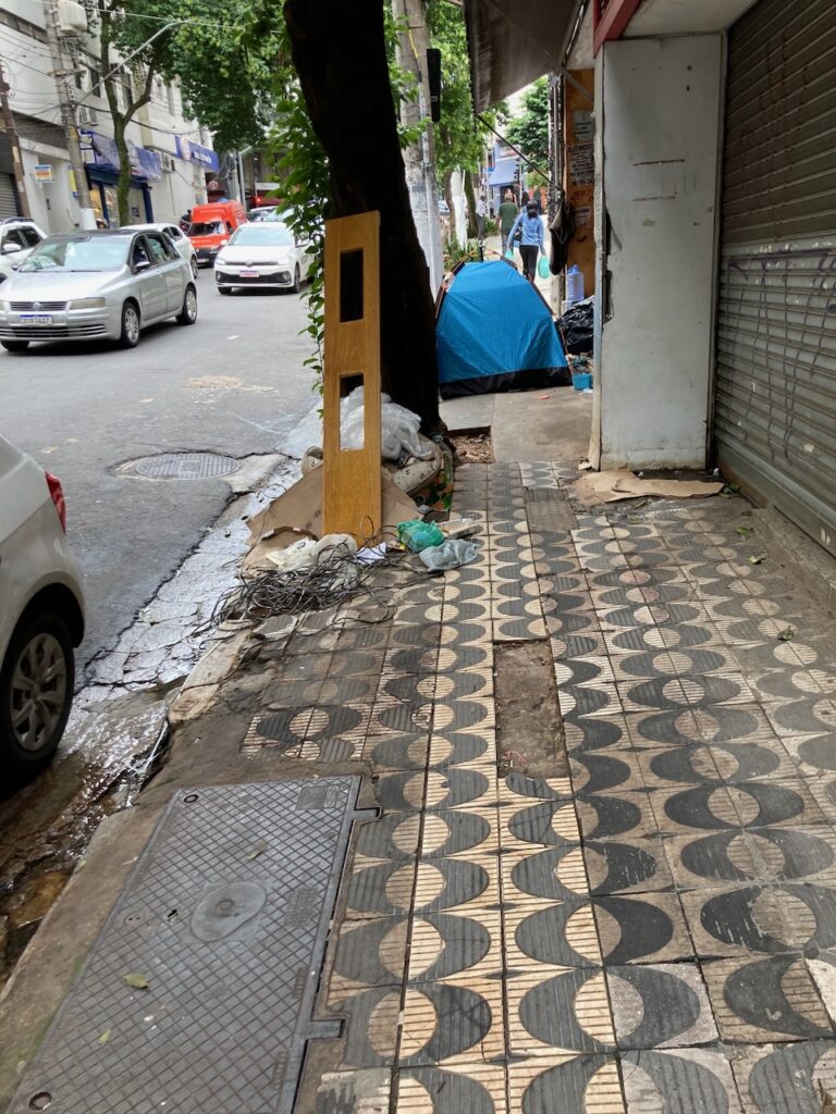 A view of Rua Pamplona in São Paulo, Brazil