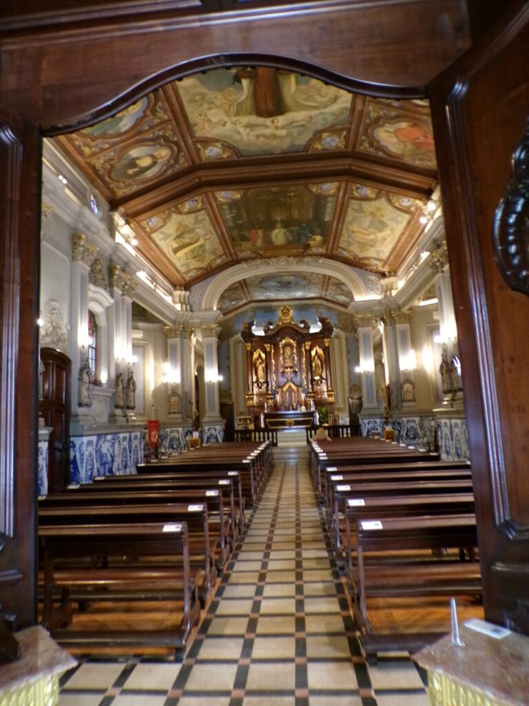 A view of the chapel at the Pontifical Catholic University of São Paulo, Brazil
