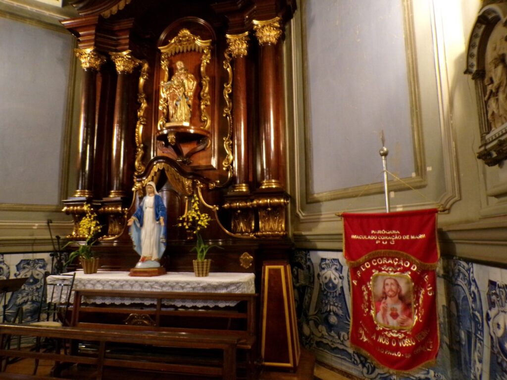 A view of the chapel at the Pontifical Catholic University of São Paulo, Brazil