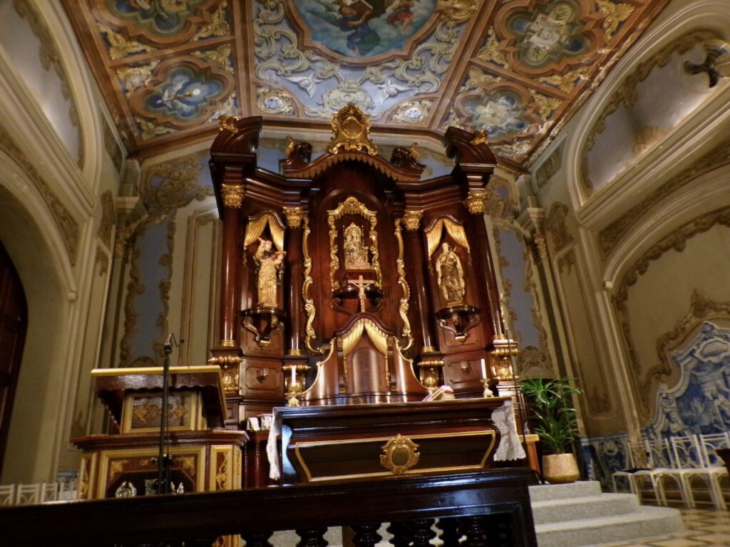 A view of the chapel at the Pontifical Catholic University of São Paulo, Brazil