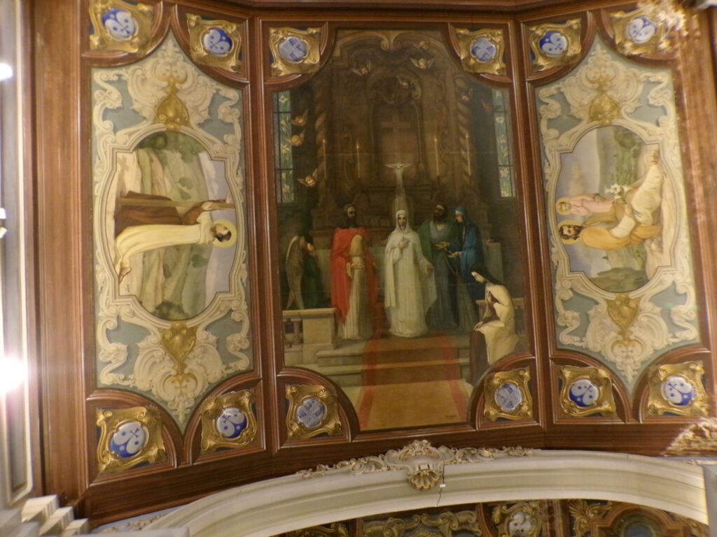 A view of the chapel at the Pontifical Catholic University of São Paulo, Brazil
