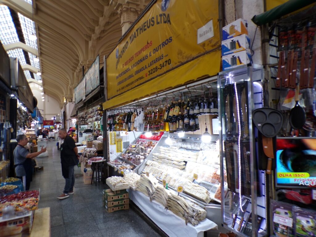 A view inside the Mercado Municipal de São Paulo, Brazil. (Municipal Market of São Paulo)