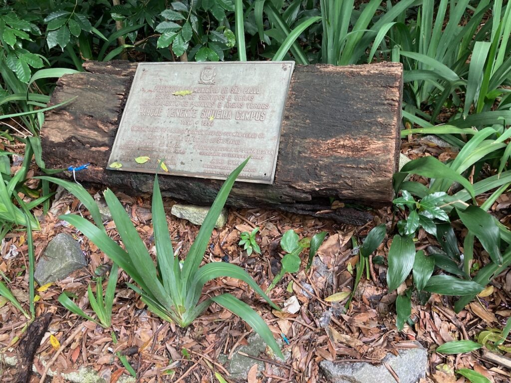 Memorial for the 100th anniversary of Tenente Siqueira Campos Park - Trianon⁩, ⁨São Paulo⁩⁩, ⁨Brazil⁩
