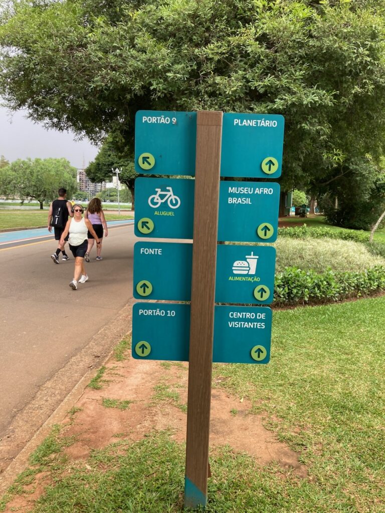 A view of ⁨Ibirapuera Parque⁩, São Paulo, Brasil