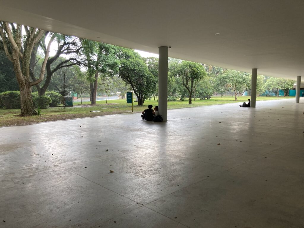 A view of ⁨Marquise José Ermírio de Moraes⁩⁩ inside ⁨Ibirapuera Parque⁩, São Paulo, Brasil