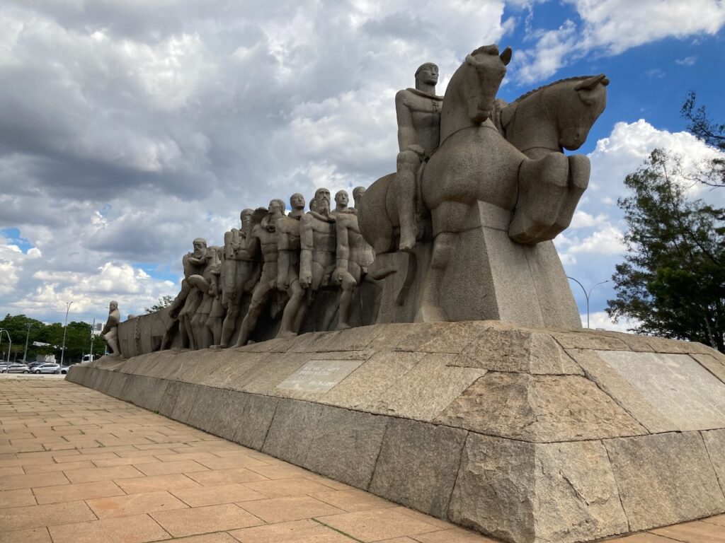 Monumento às Bandeiras (Monument to the Flags), São Paulo, Brasil