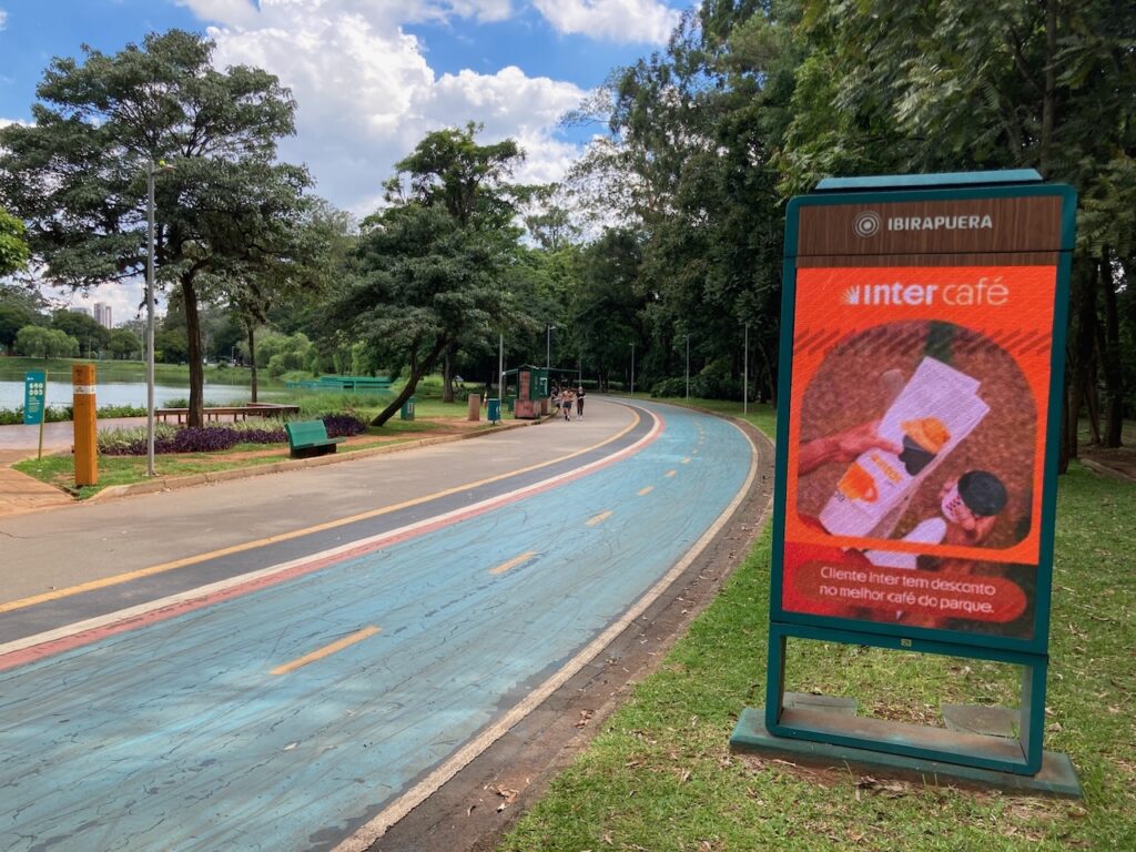 A view of ⁨Ibirapuera Parque⁩, São Paulo, Brasil