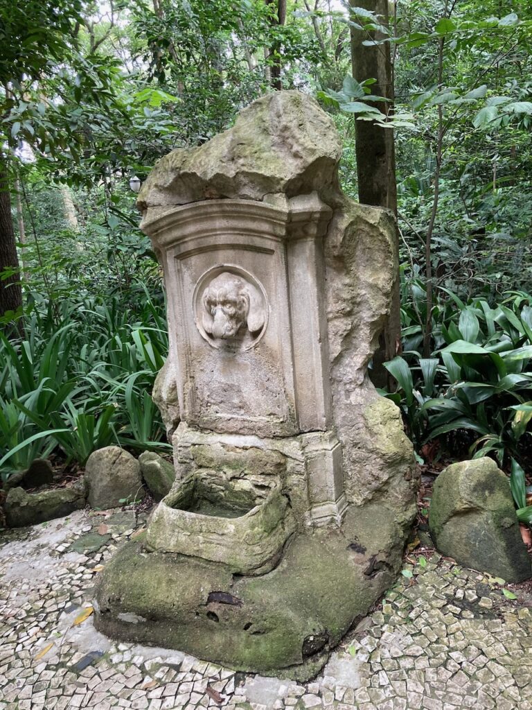 A view of one of the sculptures in Tenente Siqueira Campos Park - Trianon⁩, ⁨São Paulo, Brazil⁩