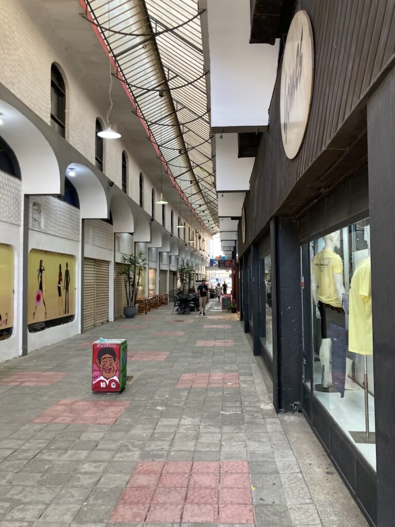 A scene in Santos, São Paulo, Brasil