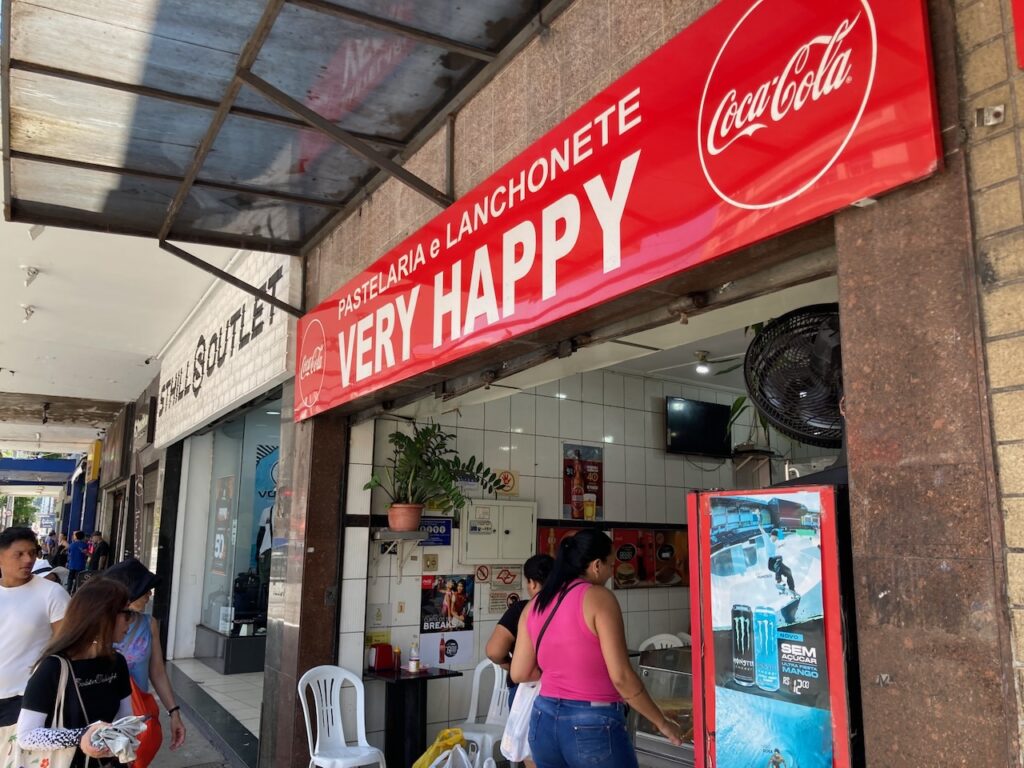 A scene in Santos, São Paulo, Brasil