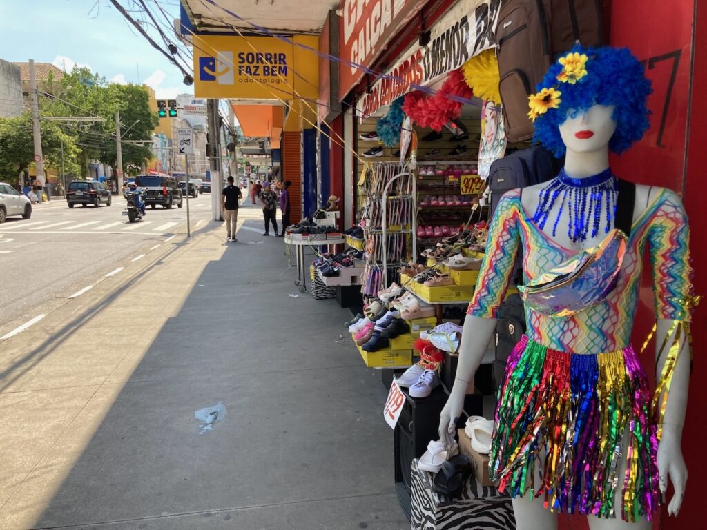 A scene in Santos, São Paulo, Brasil