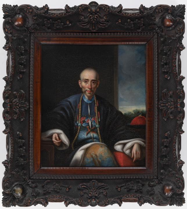 Portrait of Wu Bingjian 伍秉鑑 (1769-1843), known as Houqua