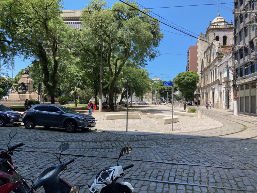 A scene in Santos, São Paulo, Brasil