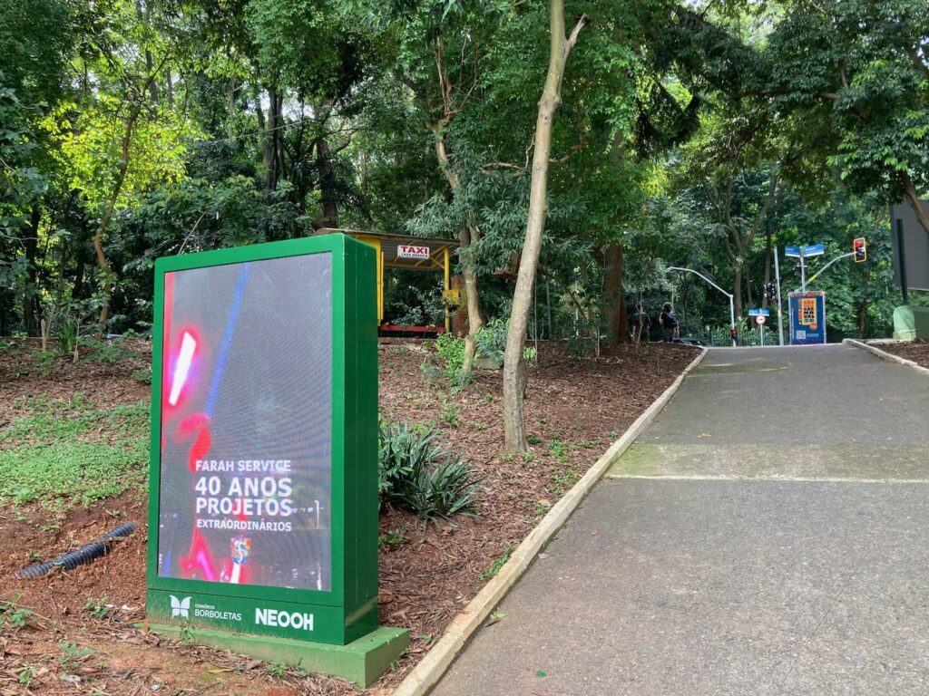 A view of ⁨Praça Alexandre de Gusmão⁩ in São Paulo, Brasil