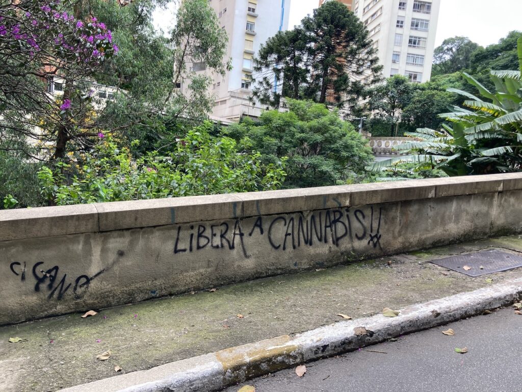 A view of the Jardim Paulista neighborhood of São Paulo, Brasil