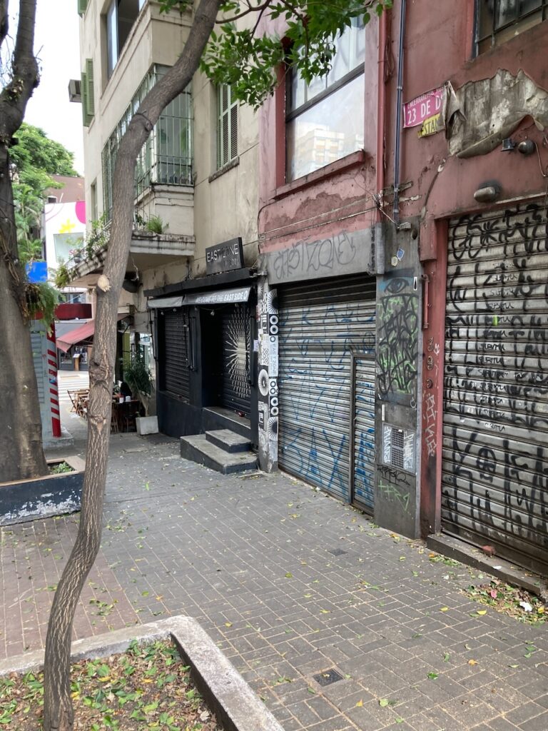 A view on Rua Augusta in Sao Paulo, Brasil