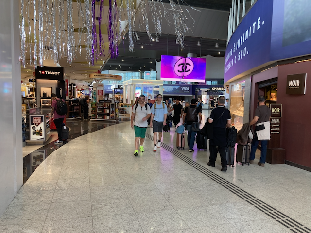 A view inside Terminal 3 of São Paulo International Airport (GRU)