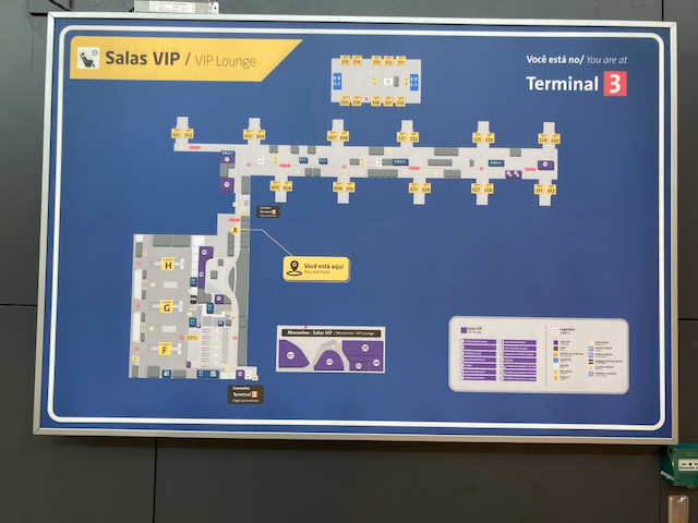 A view inside Terminal 3 of São Paulo International Airport (GRU)