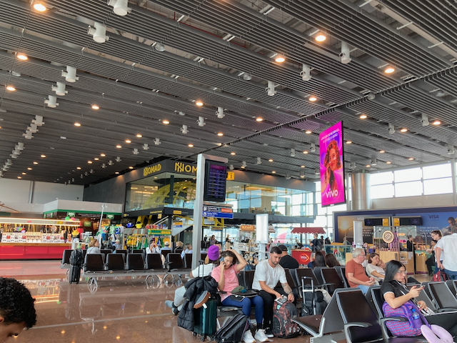 A view inside Terminal 3 of São Paulo International Airport (GRU)