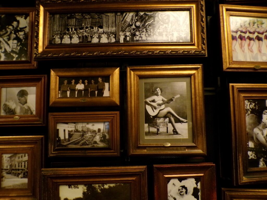 A scene in the Museu do Futebol (Soccer Museum) in São Paulo, Brasil