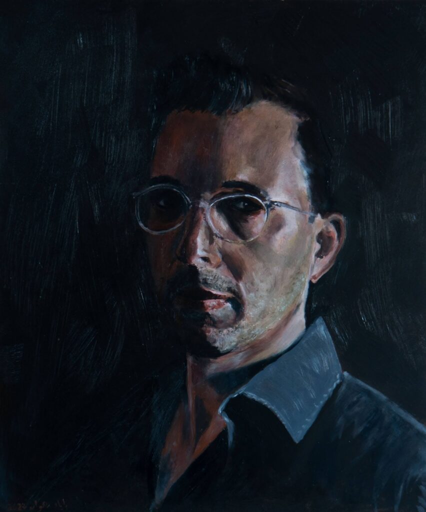 Self portrait of Prof. Iyad Rahwan is director of the Max Planck Institute for Human Development in Berlin. Via https://www.rahwan.me website