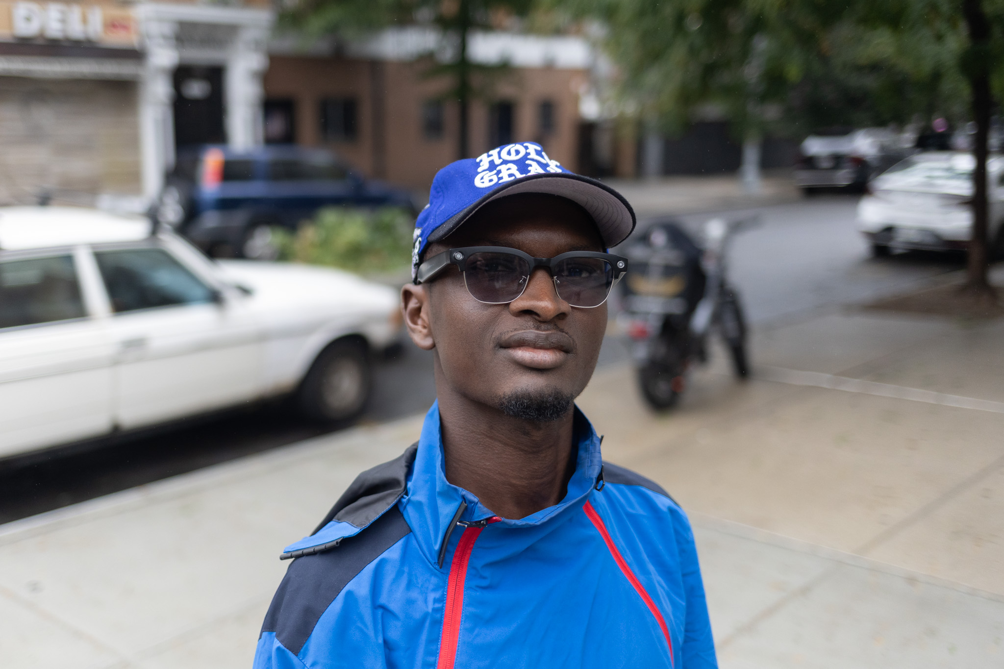 Mamadou Ba spoke at the Worker’s Justice Project Williamsburg headquarters about sustaining an injury while working,